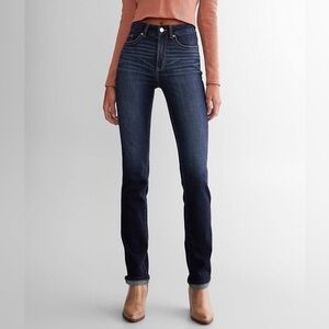 Hollister Straight Leg Mixed Ombré Wash Y2K Pant Jeans